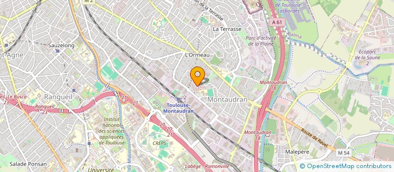 localisation de l'entreprise MONSIEUR HAMID KEMECHE à TOULOUSE