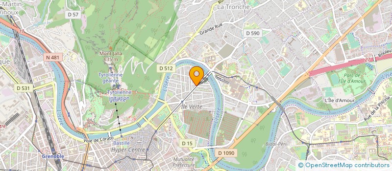 localisation de l'entreprise MONSIEUR HAMID KHELFI à GRENOBLE