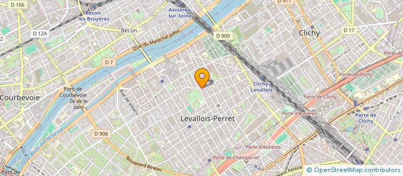 localisation de l'entreprise MONSIEUR HAMID KOBBI  LEVALLOIS-PERRET