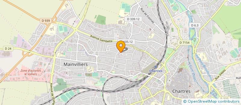 localisation de l'entreprise MONSIEUR HAMID LAGUEL à MAINVILLIERS