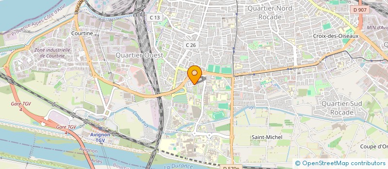 localisation de l'entreprise MONSIEUR HAMID MAARAD  AVIGNON