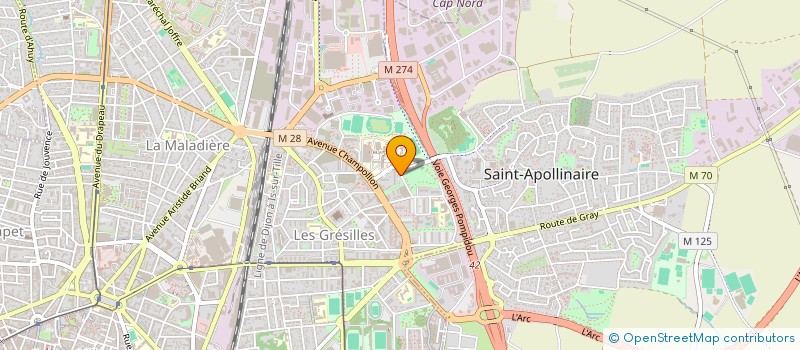 localisation de l'entreprise MONSIEUR HAMID MAHAMOUD YOUSSOUF  DIJON