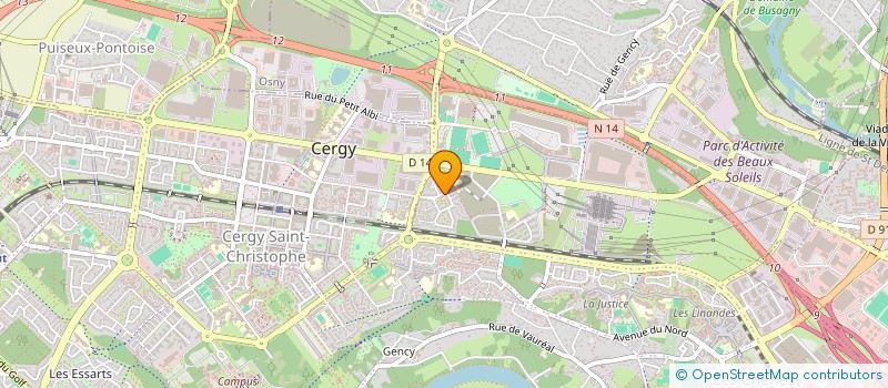 localisation de l'entreprise MONSIEUR HAMID MAHMOOD CHAUDHRY  CERGY