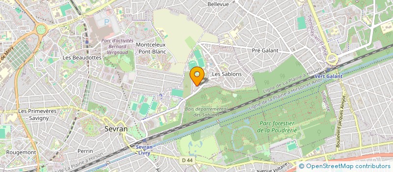 localisation de l'entreprise MONSIEUR HAMID MAHREZ à SEVRAN