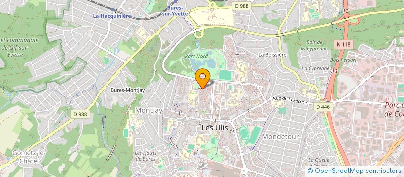 localisation de l'entreprise MONSIEUR HAMID MAJDI à LES ULIS