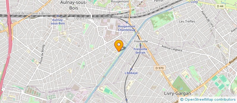 localisation de l'entreprise MONSIEUR HAMID MEHIDI  AULNAY-SOUS-BOIS