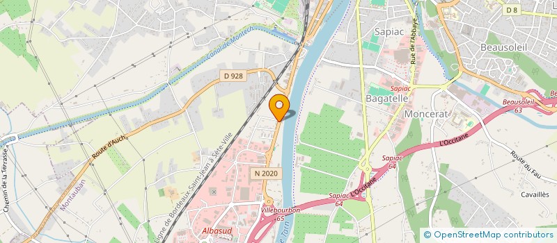 localisation de l'entreprise MONSIEUR HAMID MOHAMMED HAMID  MONTAUBAN