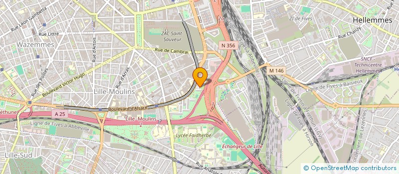 localisation de l'entreprise MONSIEUR HAMID MOUHOUBI  LILLE