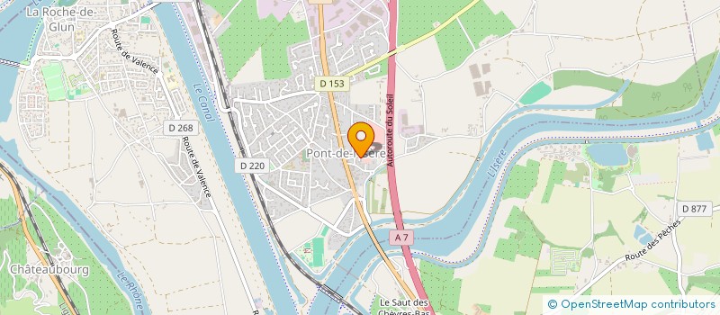 localisation de l'entreprise MONSIEUR HAMID MOUHOUS  PONT-DE-L'ISERE