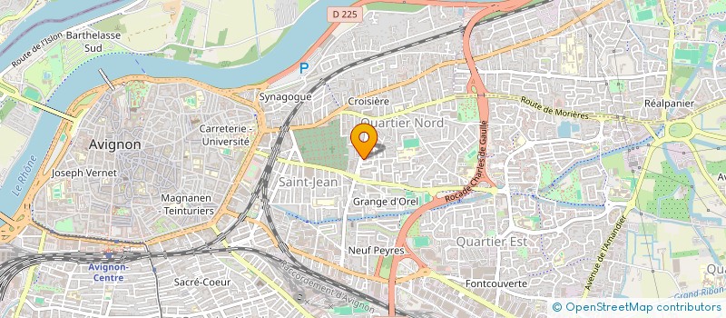 localisation de l'entreprise MONSIEUR HAMID MOUHSSINE MOUHSSINE  AVIGNON