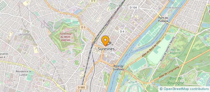 localisation de l'entreprise MONSIEUR HAMID NOUARAT à SURESNES