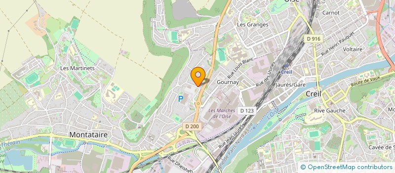 localisation de l'entreprise MONSIEUR HAMID OMARI  MONTATAIRE