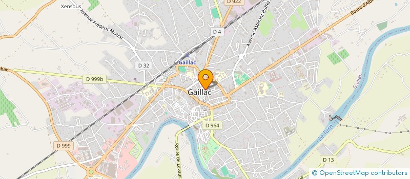 localisation de l'entreprise MONSIEUR HAMID OUABIDA  GAILLAC