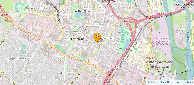 localisation de l'entreprise MONSIEUR HAMID OUCHAOU  TOULOUSE