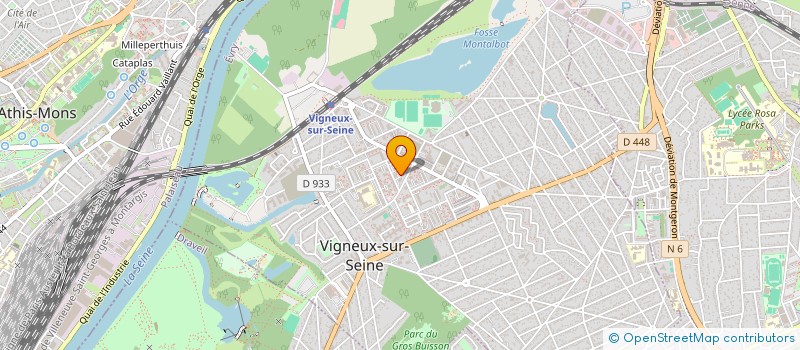 localisation de l'entreprise MONSIEUR HAMID OUHANOU à VIGNEUX-SUR-SEINE