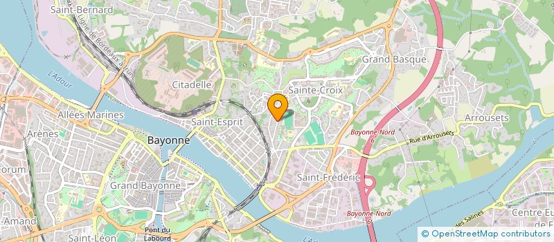 localisation de l'entreprise MONSIEUR HAMID OULAHBIL à BAYONNE