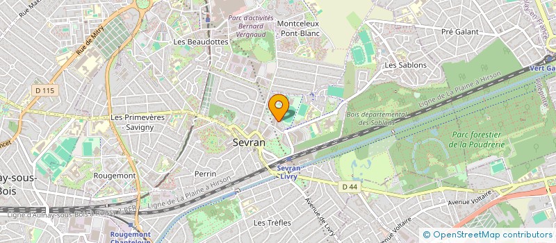 localisation de l'entreprise MONSIEUR HAMID OULAHBIL à SEVRAN