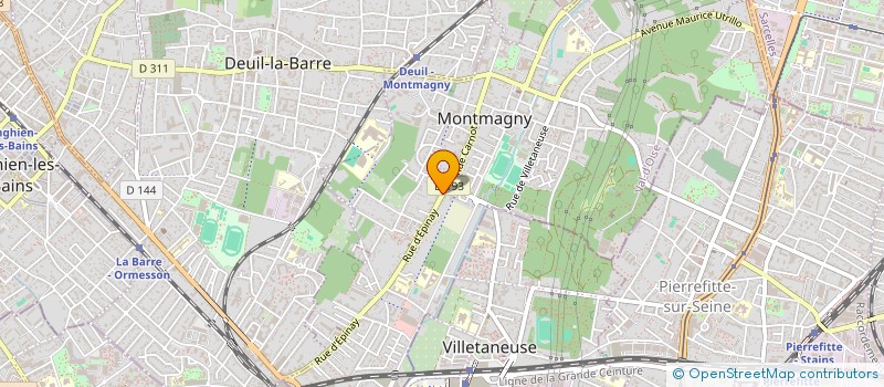 localisation de l'entreprise MONSIEUR HAMID OURTIRANE à MONTMAGNY