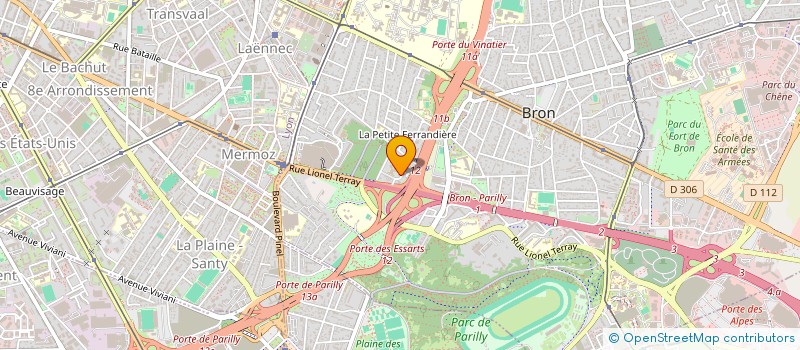 localisation de l'entreprise MONSIEUR HAMID RAHMOUNI  BRON