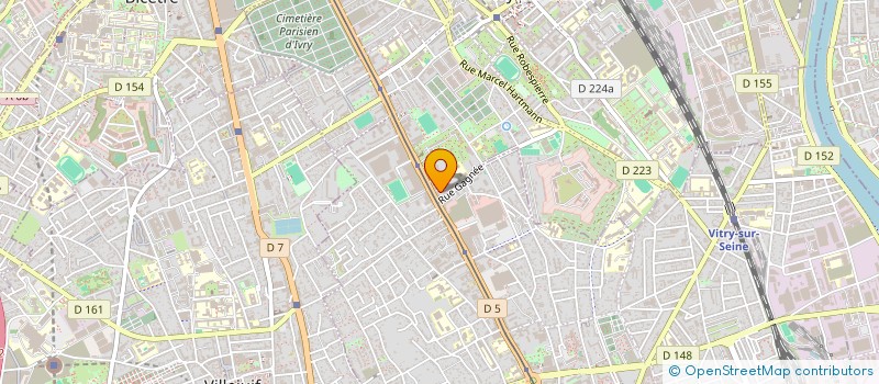 localisation de l'entreprise MONSIEUR HAMID RHAZALI  IVRY-SUR-SEINE