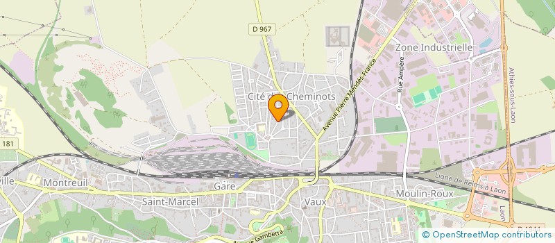 localisation de l'entreprise MONSIEUR HAMID SAAD à LAON