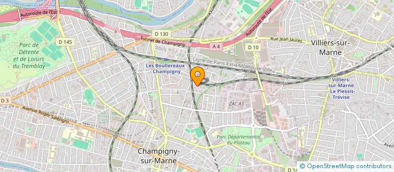 localisation de l'entreprise MONSIEUR HAMID SAADI AHMED à CHAMPIGNY-SUR-MARNE