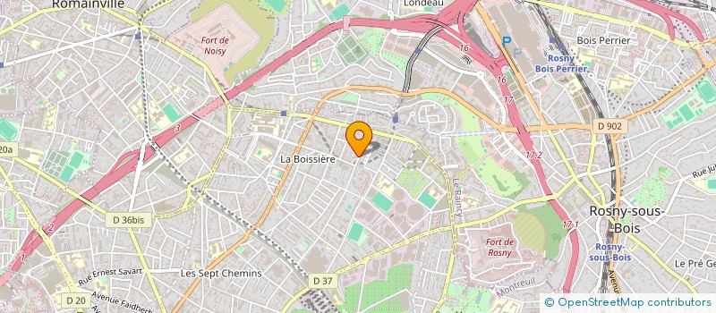 localisation de l'entreprise MONSIEUR HAMID SADEQ à MONTREUIL