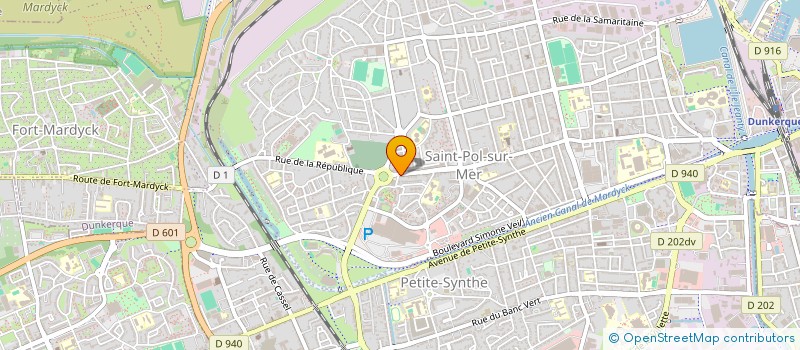 localisation de l'entreprise MONSIEUR HAMID SAKHIZADA à DUNKERQUE