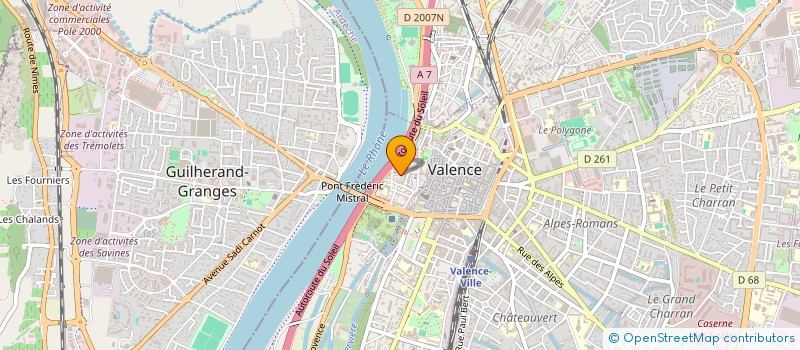 localisation de l'entreprise MONSIEUR HAMID SATARI  VALENCE