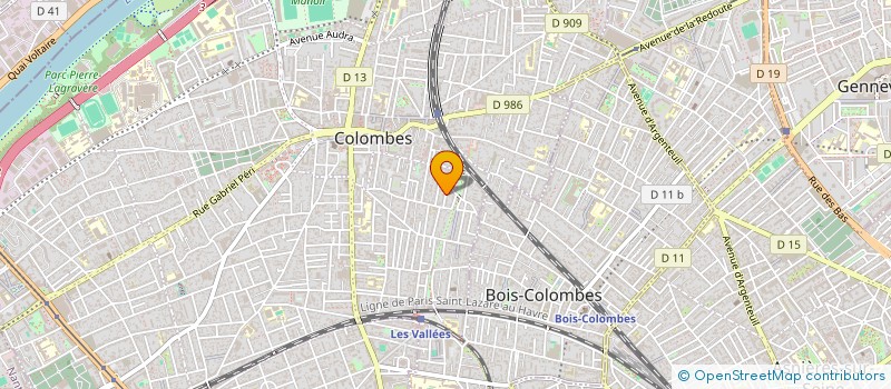 localisation de l'entreprise MONSIEUR HAMID SLIMENNI à COLOMBES