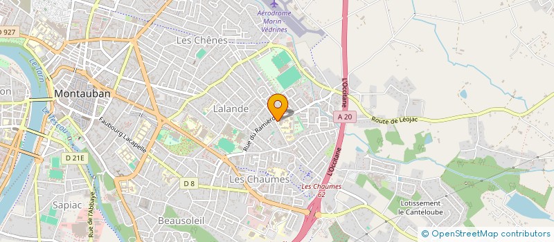 localisation de l'entreprise MONSIEUR HAMID SOLTANI  MONTAUBAN