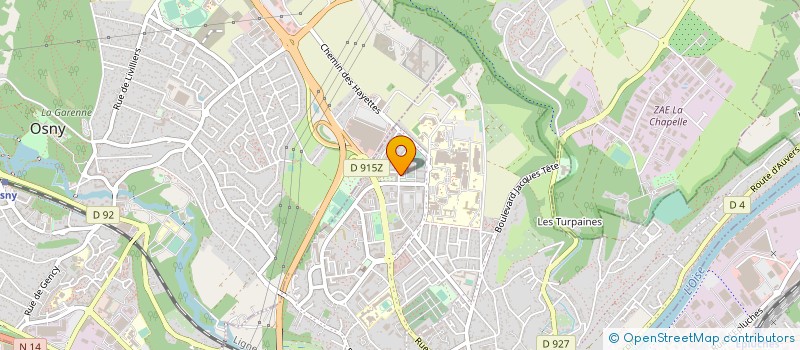 localisation de l'entreprise MONSIEUR HAMID SOUKRATI  PONTOISE