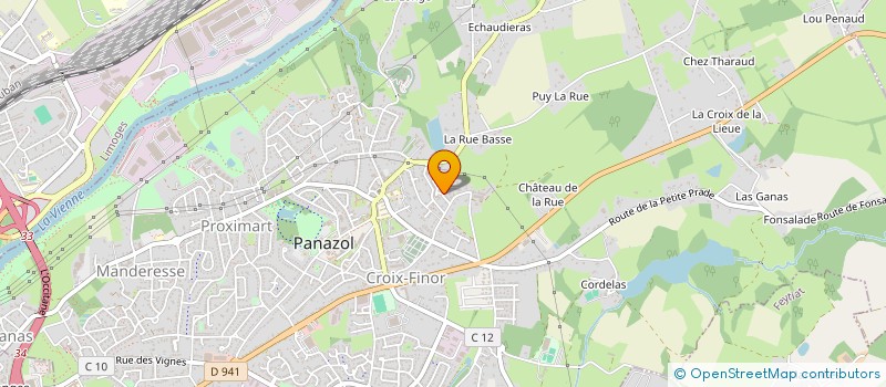 localisation de l'entreprise MONSIEUR HAMID TAMI à PANAZOL