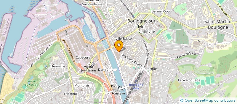 localisation de l'entreprise MONSIEUR HAMID TAMSSAOUETE  BOULOGNE-SUR-MER