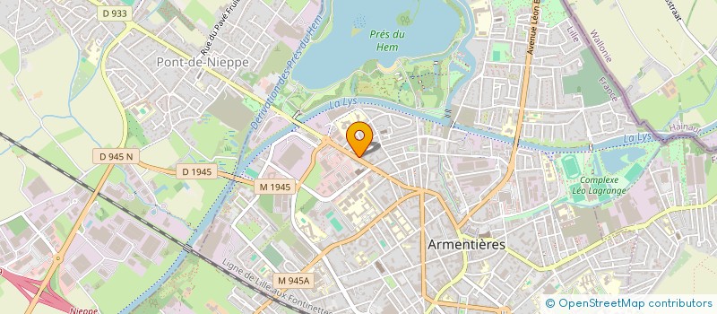 localisation de l'entreprise MONSIEUR HAMID TIKOBAINI  ARMENTIERES