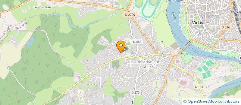 localisation de l'entreprise MONSIEUR HAMID ZAROUAL  BELLERIVE-SUR-ALLIER