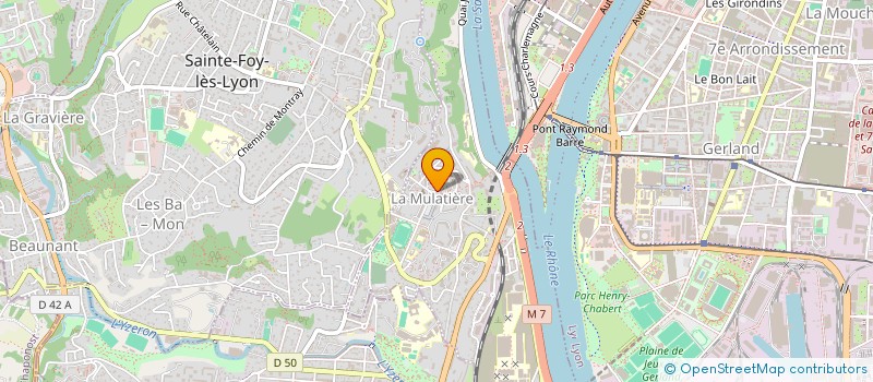 localisation de l'entreprise MONSIEUR HAMID ZAZAI  LA MULATIERE