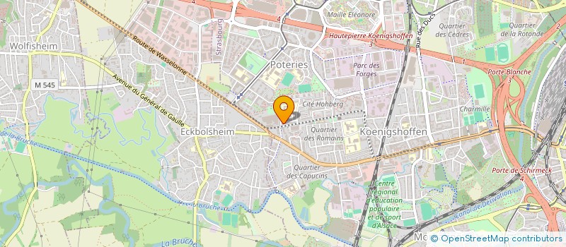 localisation de l'entreprise MONSIEUR HAMID ZOUHAIR à STRASBOURG