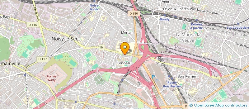 localisation de l'entreprise MONSIEUR HAMIDA KHODJA à NOISY-LE-SEC