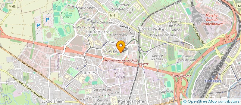 localisation de l'entreprise MONSIEUR HAMIDALLAH ARMAN à STRASBOURG