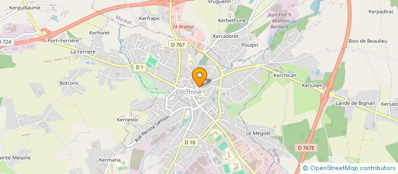 localisation de l'entreprise MONSIEUR HAMIDAT MOHAMED  LOCMINE