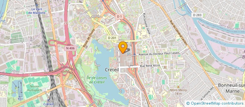 localisation de l'entreprise MONSIEUR HAMIDE ABED  CRETEIL