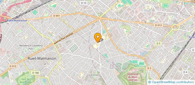 localisation de l'entreprise MONSIEUR HAMIDE BOUKHEMAL  NANTERRE