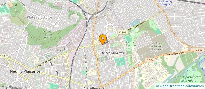 localisation de l'entreprise MONSIEUR HAMIDOU BA à NEUILLY-SUR-MARNE