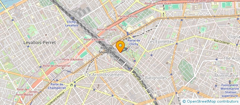 localisation de l'entreprise MONSIEUR HAMIDOU DIA  PARIS