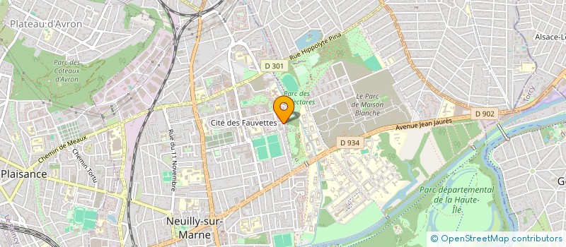 localisation de l'entreprise MONSIEUR HAMIDOU DIALLO à NEUILLY-SUR-MARNE