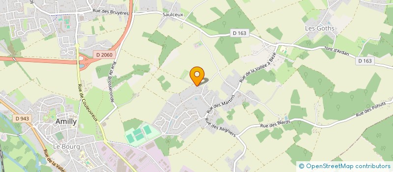 localisation de l'entreprise MONSIEUR HAMIDOU DIALLO  AMILLY