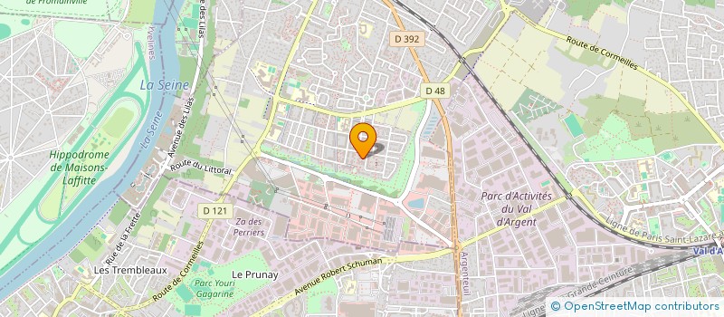 localisation de l'entreprise MONSIEUR HAMIDOU DIAWARA  CORMEILLES-EN-PARISIS