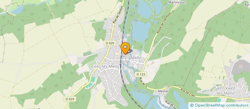 localisation de l'entreprise MONSIEUR HAMIDOU GUIRA  MELLO