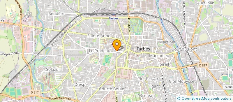 localisation de l'entreprise MONSIEUR HAMIDOU KEBE  TARBES